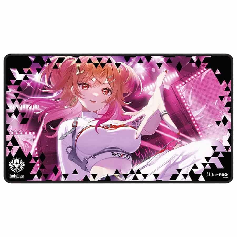 Ultra Pro: Hololive Official Card Game: Series 2: Ichijou Ririka Black Stitched Playmat Pre-Order
