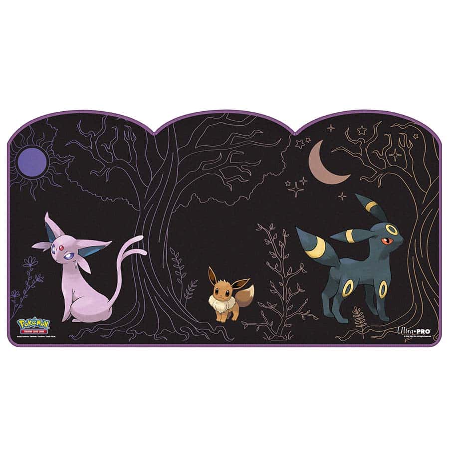 Ultra Pro: Pokemon: Die-Cut Playmat: Eevee Espeon And Umbreon Pre-Order