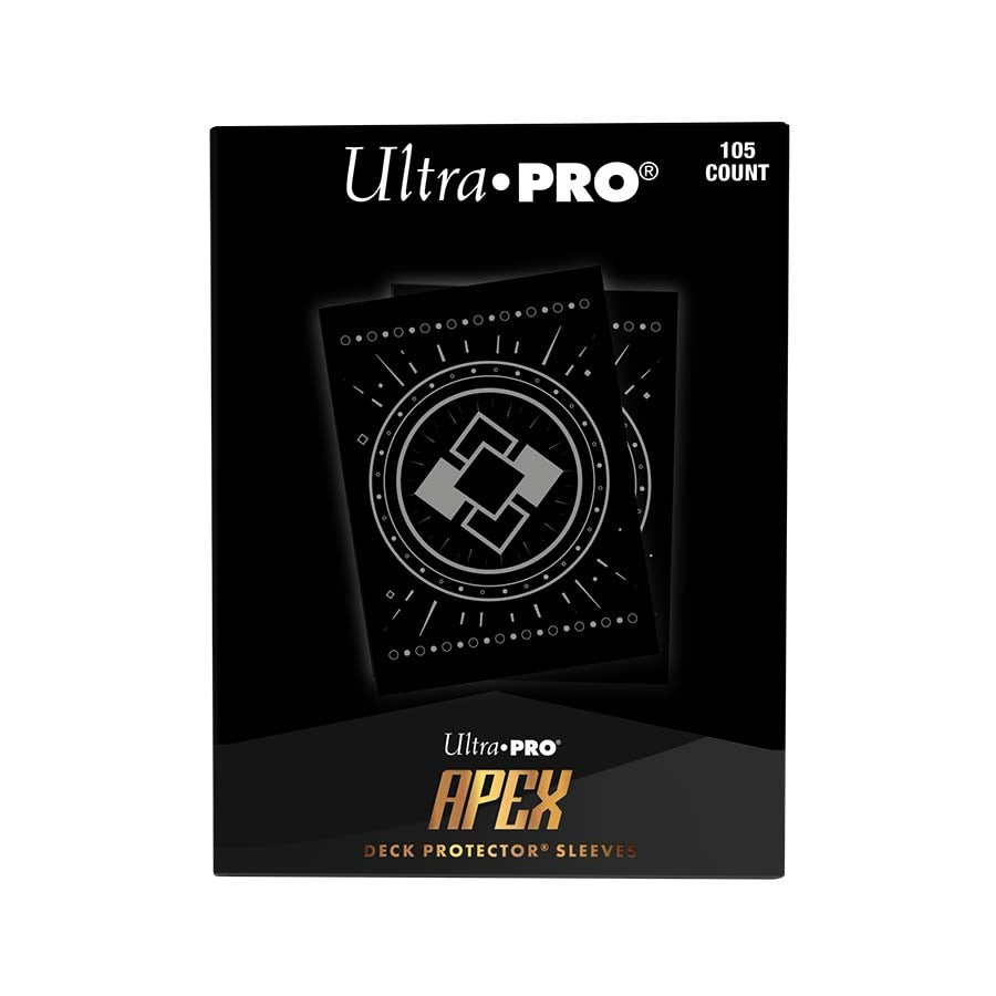 Ultra Pro Obsidian - Ultra Pro: Obsidian Apex Deck Protector Sleeves Pre-Order