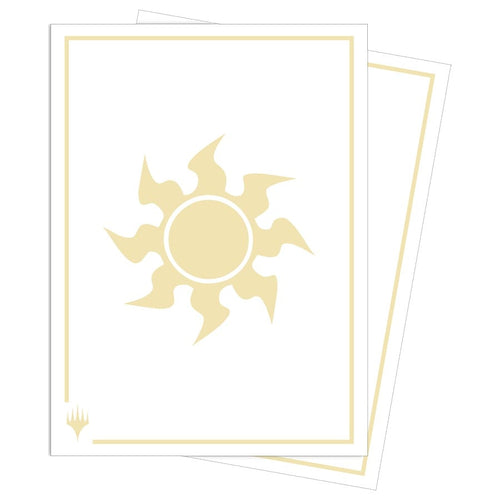 Ultra Pro: Magic The Gathering: Mana 8: 105Ct Apex Deck Protector Sleeves: Plains