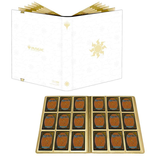 Ultra Pro: Magic The Gathering: Mana 8: 9-Pocket Pro-Binder: Plains