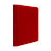 Premium Pro-Binders - Ultra Pro: 4-Pocket Zippered Toploader Premium Pro-Binder: Red Pre-Order