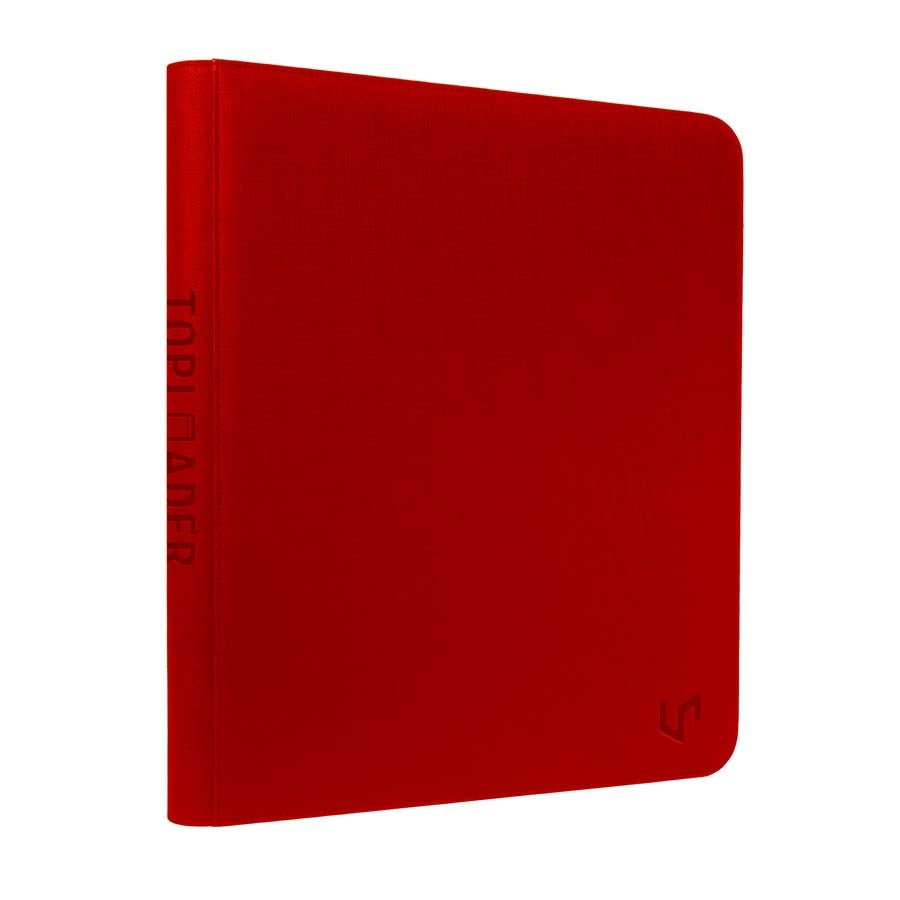 Premium Pro-Binders - Ultra Pro: 9-Pocket Zippered Toploader Premium Pro-Binder: Red Pre-Order
