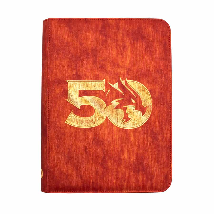 Ultra Pro -  Dungeons And Dragons 50Th Anniversary: Book Folio