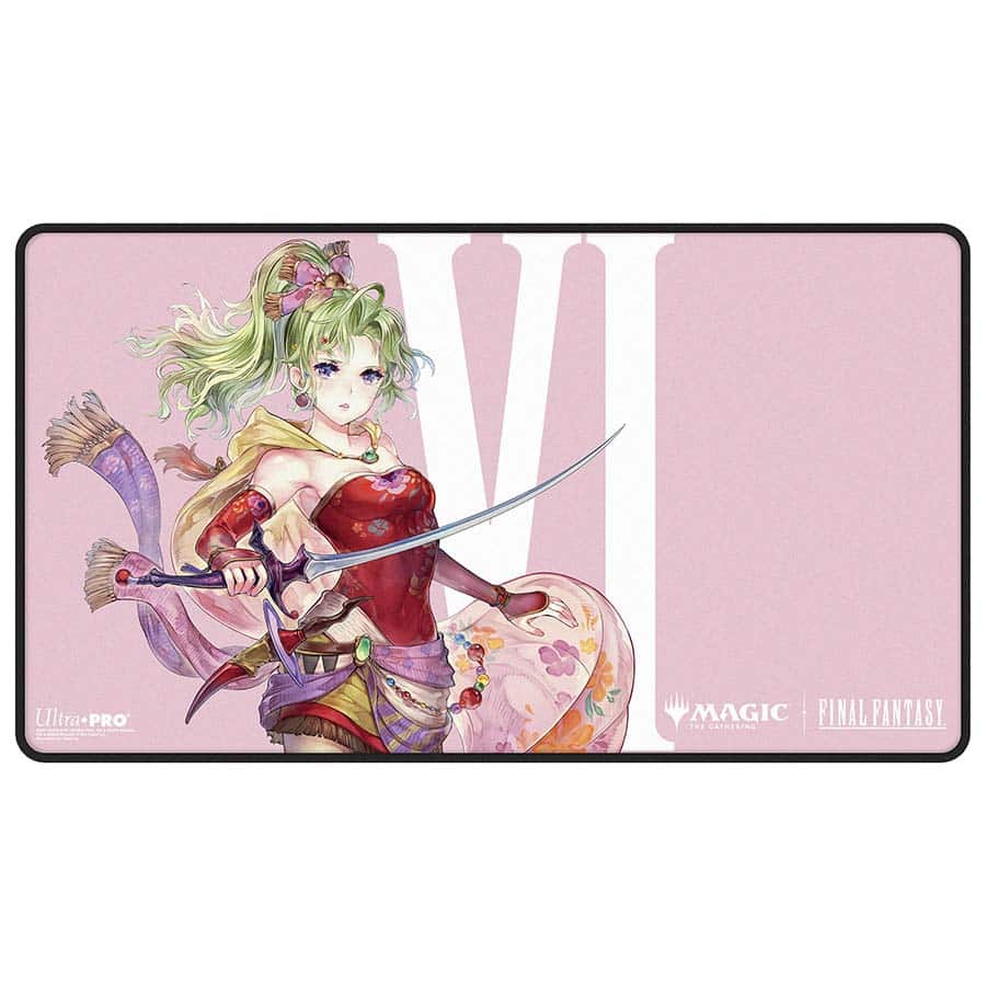 Ultra Pro: Magic: The Gathering: Final Fantasy: Terra Herald Of Hope Black-Stitched Playmat Pre-Order