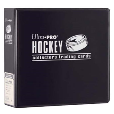 Ultra Pro: Hockey Album - 3In Black 81400 / Rpjm1-2