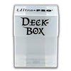 Ultra Pro: Solid Deck Box - Clear 81454