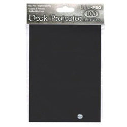 Gaming Card Sleeve - Ultra Pro: Pro-Gloss Standard Deck Protector - Black 50Ct