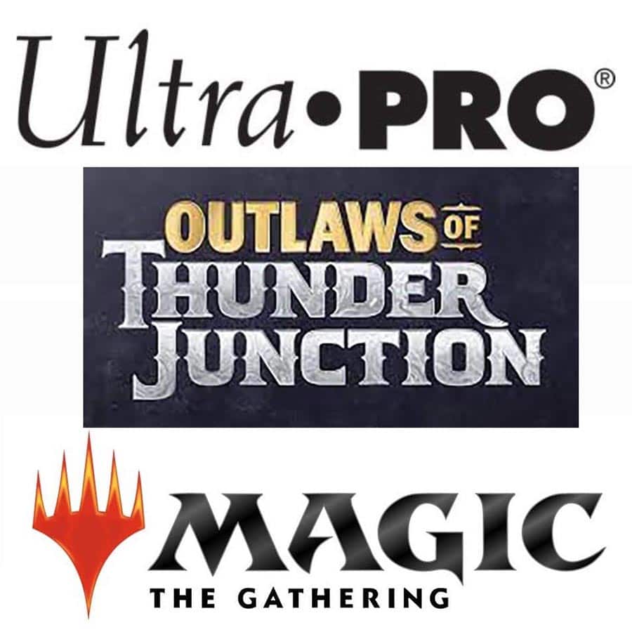 Ultra Pro: Magic The Gathering: Outlaws Of Thunder Junction: 100Ct Deck Protector Sleeves Key Art 3