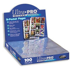 Ultra Pro: Pages - 9-Pocket Silver 81442