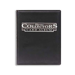 Collectors - Ultra Pro: Collector Portfolio - Black 4 Pocket 81374 / Rp4bk8-2