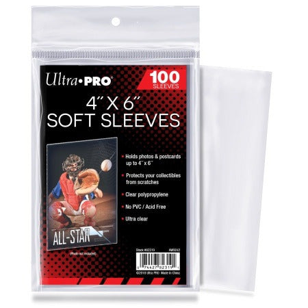 Photo - Ultra Pro: Soft Sleeve - 4X6