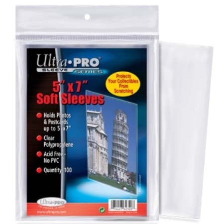 Photo - Ultra Pro: Soft Sleeve - 5X7 82320