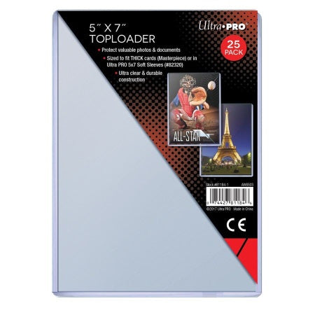 Photo - Ultra Pro: Toploader - 5X7 81184