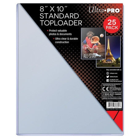 Photo - Ultra Pro: Toploader - 8X10 Standard 82825