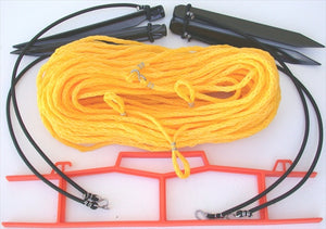 Home Court 25YS Yellow .25-inch rope Non-adjustable Courtlines