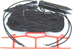 Home Court 25BS Black .25-inch rope Non-adjustable Courtlines