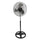Vie Air  18 Inch Industrial Heavy Duty Pedestal Oscillating Metal Stand Fan