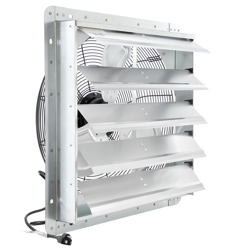 Vie Air  20 Inch Shutter Exhaust Fan with Power Cord