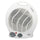 Vie Air  1500W Portable 2-Settings White Home Fan Heater with Adjustable Thermostat
