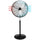 Vie Air  30 Inch Industrial Heavy Duty Pedestal Oscillating Metal Stand Fan