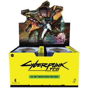 Weird Co -  Cyberpunk Tcg: Edgerunners: Burn Bright Booster (24Ct) Pre-Order