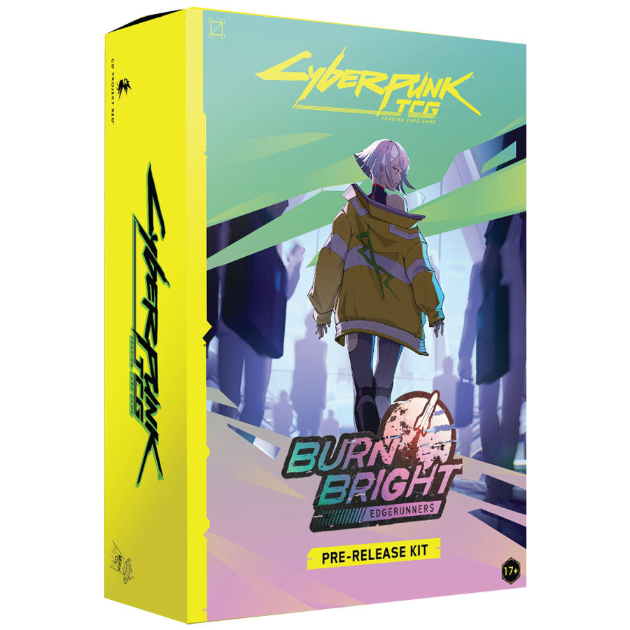 Weird Co -  Cyberpunk Tcg: Edgerunners: Burn Bright Pre-Release Kit (8Ct Inner) Pre-Order