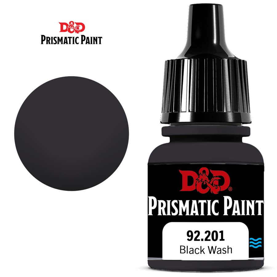 Wizkids -  Dungeons And Dragons: Prismatic Paint: Black Wash (92.201)