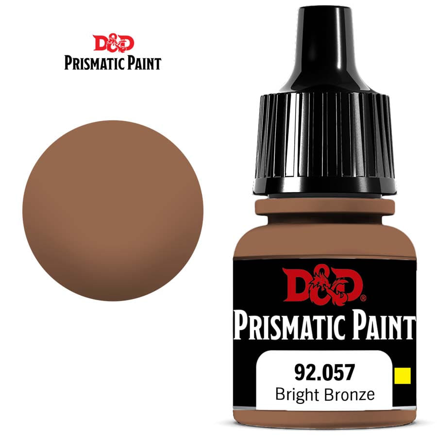 Wizkids -  Dungeons And Dragons: Prismatic Paint: Bright Bronze (Metallic) (92.057)