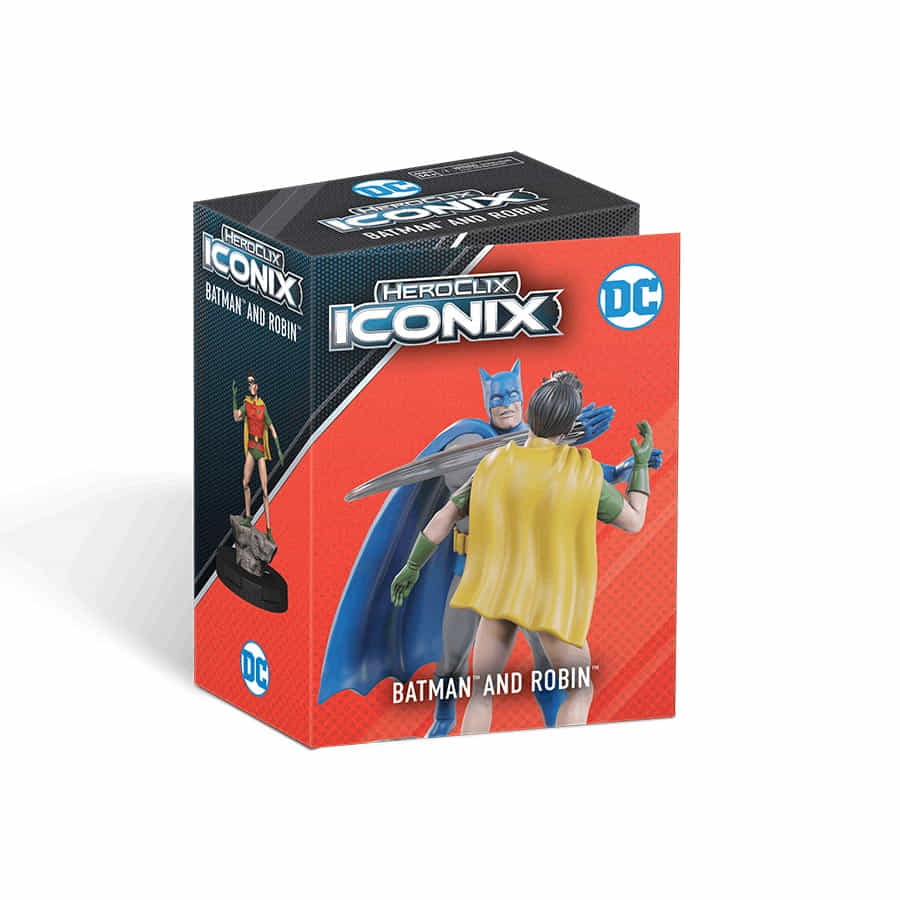 Wizkids -  Dc Comics Heroclix: Iconix: Batman And Robin