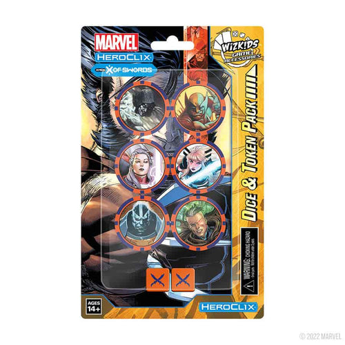 Wizkids -  Marvel Heroclix: X-Men: X Of Swords Dice And Token Pack