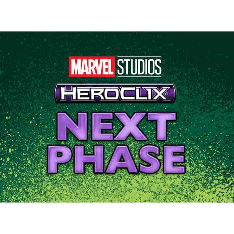 Wizkids -  Marvel Heroclix: Marvel Studios Next Phase Retail Chase Booster Op Kit Pre-Order