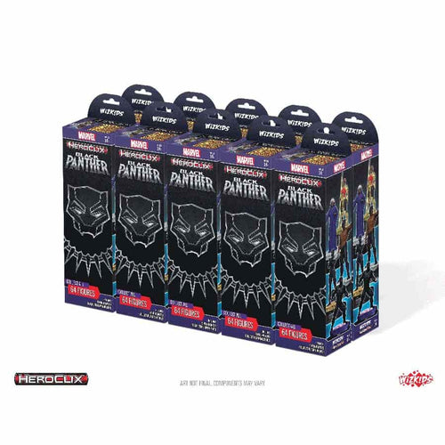 Wizkids -  Marvel Heroclix: Black Panther Booster Brick (10Ct)