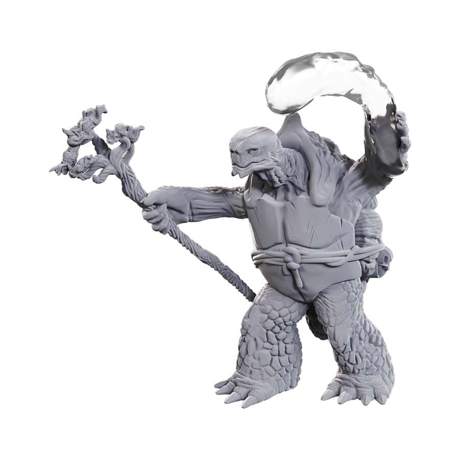 Wizkids -  Dungeons And Dragons Nolzur's Marvelous Miniatures: W24 Tortle Druid And Wild Shape Giant Lizard Pre-Order