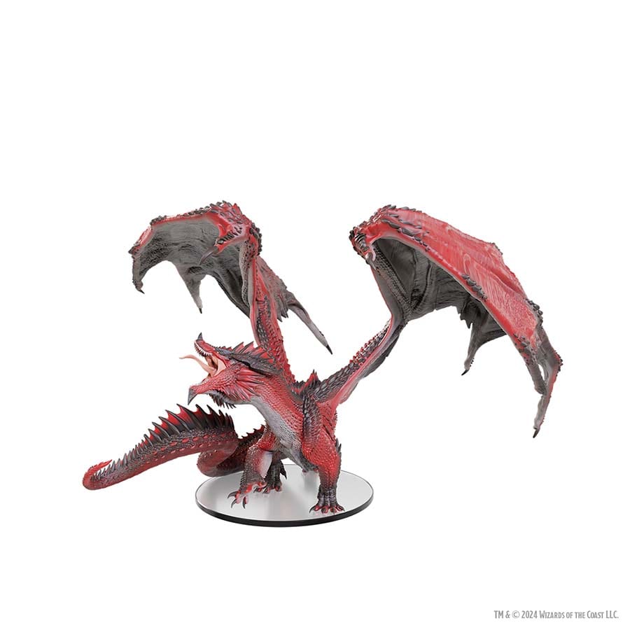 Wizkids -  Dungeons And Dragons: Icons Of The Realms: Adult Red Dragon Tyrant Pre-Order