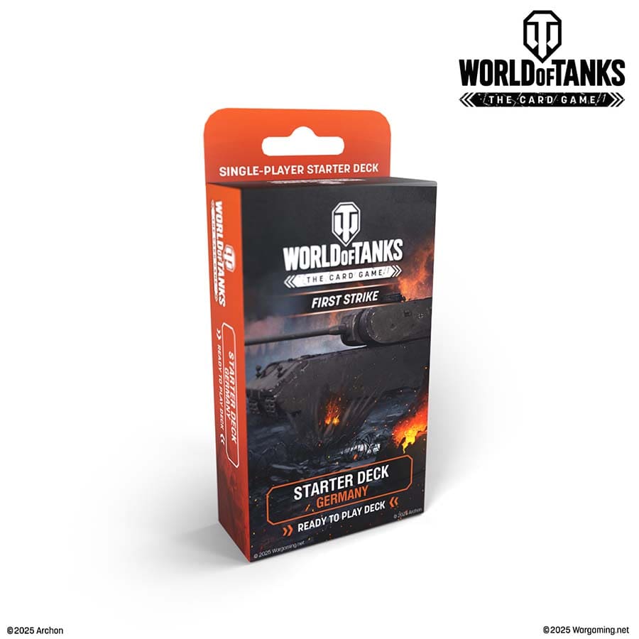 Archon Studios -  World Of Tanks (Strategy Card Game): Starter Deck Germany: First Strike Pre-Order