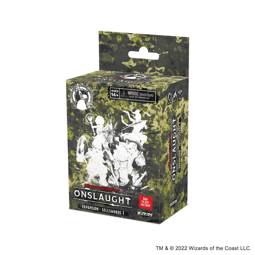 Wizkids - Dungeons & Dragons Onslaught: Expansion - Sellswords 1