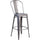 30'' High Clear Coated Indoor Barstool with Back - Flash Furniture